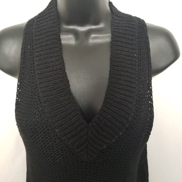 RAG BONE'DINA STRIPE CHUNKY KNIT SLEEVELESS TOP - Picture 14 of 15